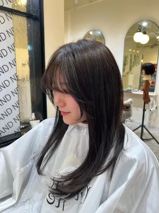 ロング hair make Brand new 〜eve〜 生駒所属・木下 汰雅のヘアスタイル