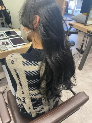 ロング カラー 🕶️佐藤 海李🐏のヘアスタイル