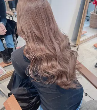 ロング カラー 目を惹く艶髪/髪質 改善カラー🤎ぐっちのヘアスタイル