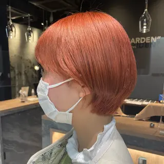 ショート 顔まわり/レイヤー/ 透明感/まいな🥨のヘアスタイル