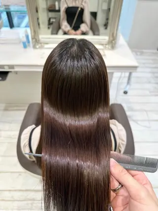 ロング 縮毛矯正専門 金井佳祐のヘアスタイル