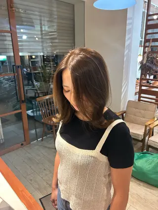 カラー donica所属・池田 千紗のヘアスタイル
