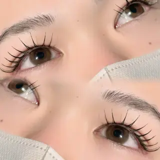 マツエク・マツパ 羽山 宇宙のヘアスタイル