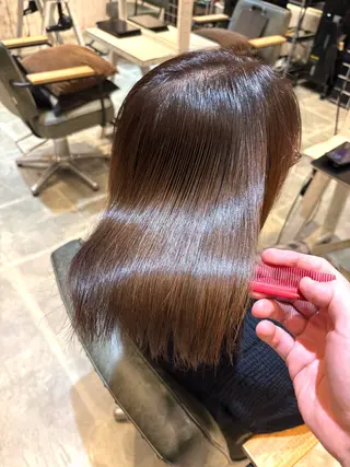 ミディアム SABO所属・⭐️縮毛矯正⭐️ 髪質改善特化⭐️海のヘアスタイル