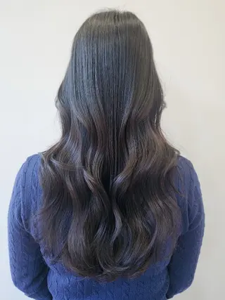 セミロング Nanako。/韓国 ヘア/顔周りカットのヘアスタイル