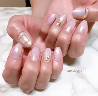 ネイル 40代からの爪を守る ×ケア重視サロン♡のネイルデザイン