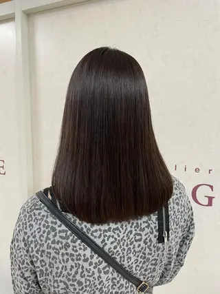 ミディアム カラー ﾅﾁｭﾗﾙ艶ｶﾗｰ 戸田めぐみのヘアスタイル