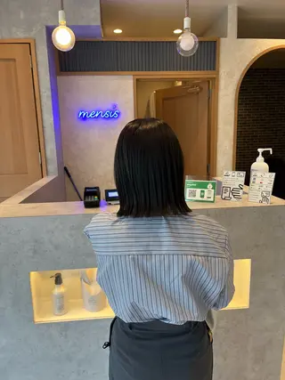 ミディアム nagi所属・横田直也／韓国風 レイヤーカット／千種のヘアスタイル