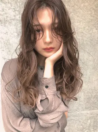 ロング メンズ特化美容師 ハスイルイのヘアスタイル
