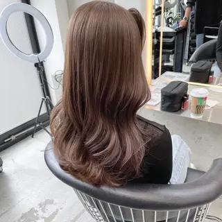 セミロング 山本翔一郎 韓国顔周りレイヤーのヘアスタイル