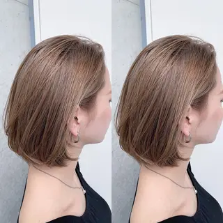 ショート カラー 🌈艶ハイトーン🌈 心を込めます🤝涼介のヘアスタイル