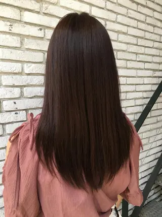 ロング カラー Lapel green所属・Lapelgreen 森町 / AOIのヘアスタイル