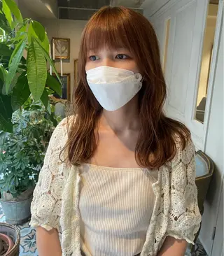 ロング 原 菜帆のヘアスタイル