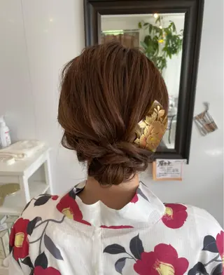 ヘアアレンジ 参列・イベントヘア♡ ゆいなのヘアスタイル