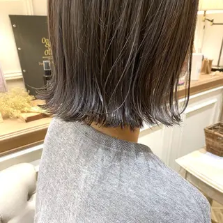ミディアム 原 朱莉のヘアスタイル