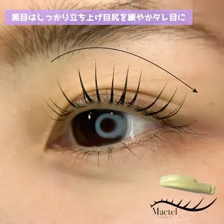 マツエク・マツパ iny share salon原宿店【Raymy-eyelash.eyebrow】所属・Eyelist.s Ayaのマツエク・マツパデザイン