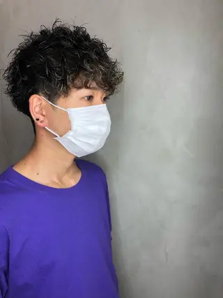 パーマ メンズ mono azuのマツエク・マツパデザイン