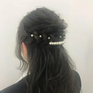 ロング ヘアアレンジ Rayt hair所属・Rayt hair レイトヘアーのヘアスタイル