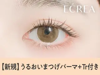 マツエク・マツパ ECREA 梅田店のマツエク・マツパデザイン