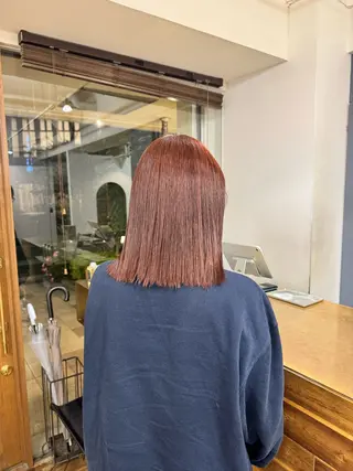 カラー たけかわ みちのヘアスタイル