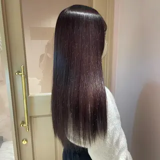 ロング マホ/日吉/髪質改善 /レイヤー/ガーリーのヘアスタイル