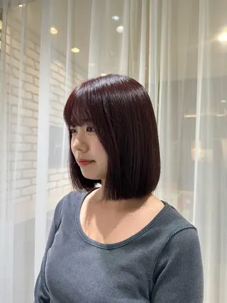 ショート 遊佐 みくりのヘアスタイル