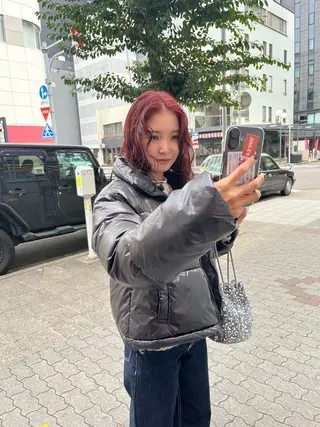 セミロング JOULE'S（ジュール）所属・JOULE'S natsukiのヘアスタイル