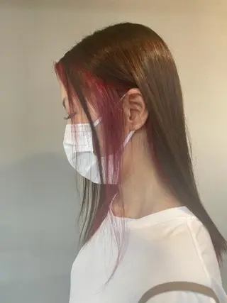 ロング カラー Men's hair salon First 中百舌鳥店所属・First なかもず 店 YUKIのヘアスタイル