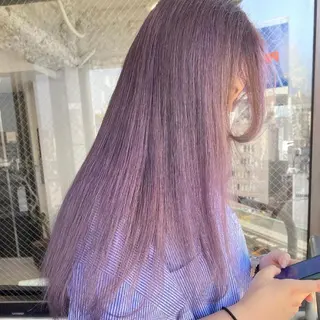 ロング カラー chlom所属・🌱大人ハイトーン RENのヘアスタイル