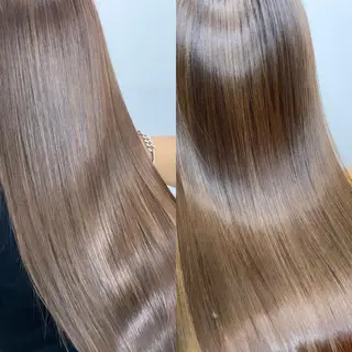 セミロング カラー L.I.G daimyo所属・髪質改善/艶髪No1 L.I.G代表　吉川のヘアスタイル