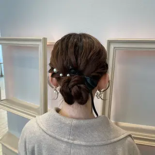 ロング ヘアアレンジ 横浜アレンジ/メンズ カット/yuukaのヘアスタイル