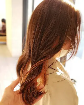 セミロング カラー 🌿小川 大輔🌿のヘアスタイル