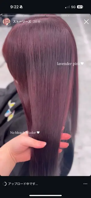 カラー akari🎀🤍 ガーリーstyleのヘアスタイル