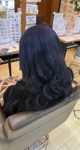 セミロング カラー 佐藤 煌のヘアスタイル