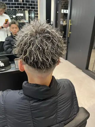 ショート パーマ ヘアアレンジ メンズ men'slapis YUTOのヘアスタイル
