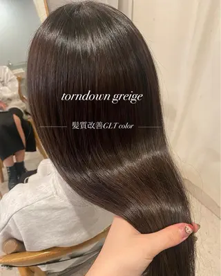 ロング カラー Ayane. 🩵のヘアスタイル