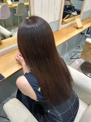 ロング カラー 髪質改善サロン Sea shinjuku所属・🫧韓国ミディアム カット🫧/ナナミのヘアスタイル