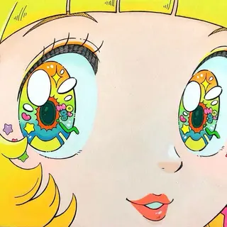 カラー ストレート/多幸感 /フェミニン/鏡のヘアスタイル