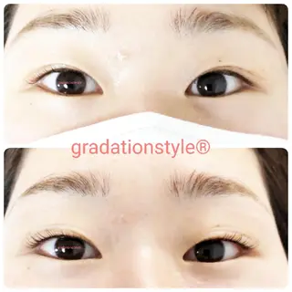 マツエク・マツパ 🎼グラデーション スタイル札幌♫*⁠✧のマツエク・マツパデザイン