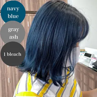 ロング カラー ナカタケ ユウのヘアスタイル