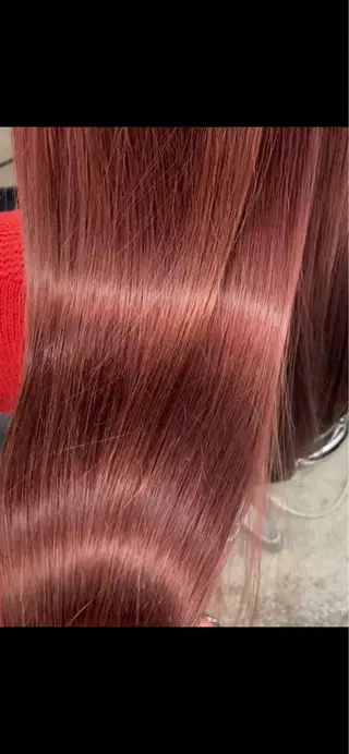 セミロング カラー パーマ ヘアアレンジ Riposo.所属・✨艶髪✨ 奈須晴香のヘアスタイル