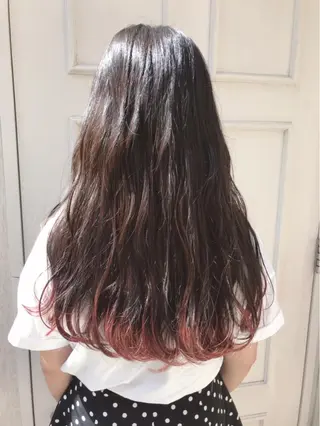 ロング カラー Blanco 村松 美里のヘアスタイル