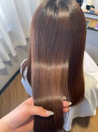 ロング 愛　莉/大阪美容室 /ケア・艶カラーのヘアスタイル