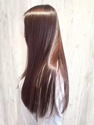 ロング Lusso店長 千崎慎介のヘアスタイル