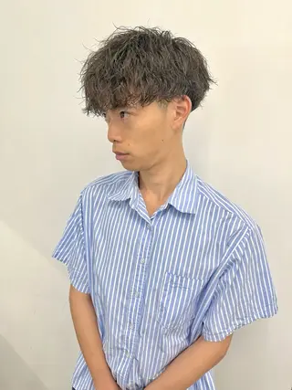 ショート パーマ メンズ 📍葛西りんたろう/ ENVのヘアスタイル
