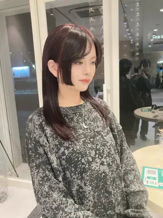 ロング カラー ✂️似合わせの魔術師 石田一樹✂️のヘアスタイル