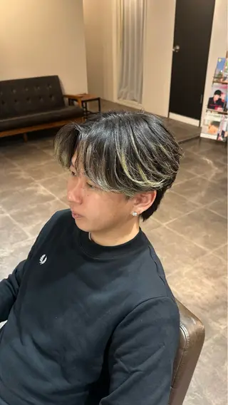 ショート メンズ 苗村 阿旺のヘアスタイル