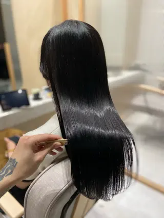 ロング 🦉静かに過ごしたい 方、個室席🦉タナカのヘアスタイル