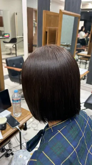 ショート HAREru. smart salon 戸塚【ハレル】所属・縮毛矯正💫/艶 カラーemi🍒のヘアスタイル