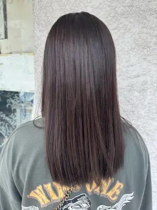 セミロング カラー 椎葉 祐也のヘアスタイル